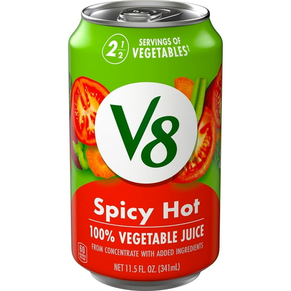 V8 Spicy Hot 100% Vegetable Juice - 11.5 fl oz (Pack of 1)