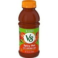 thumbnail image 1 of V8 Spicy Hot Vegetable Juice, 12 oz - Case of 12, 1 of 7