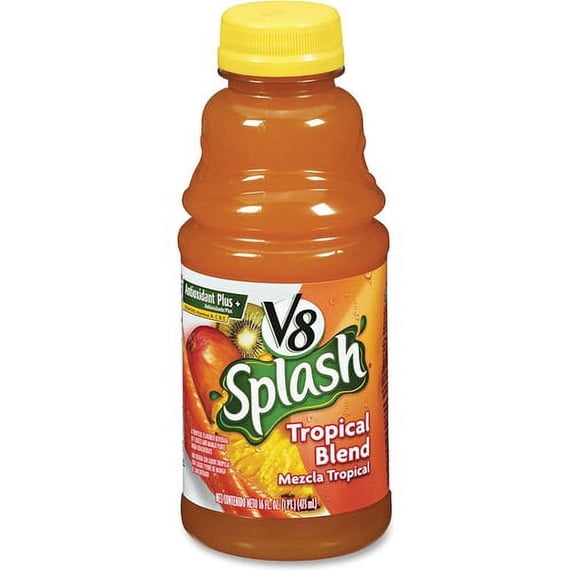 V8 Splash Fruit Juice - 16 fl oz (473 mL) - 12 / Carton | Bundle of 10 Cartons