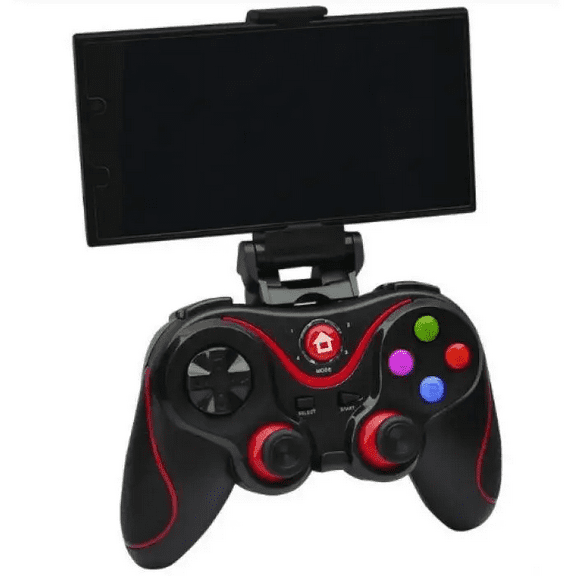 V8 Universal Wireless Controller for Switch, PC, PS3, Android, iOS Phone - 2.4G Gamepad with Dual Vibration Motors
