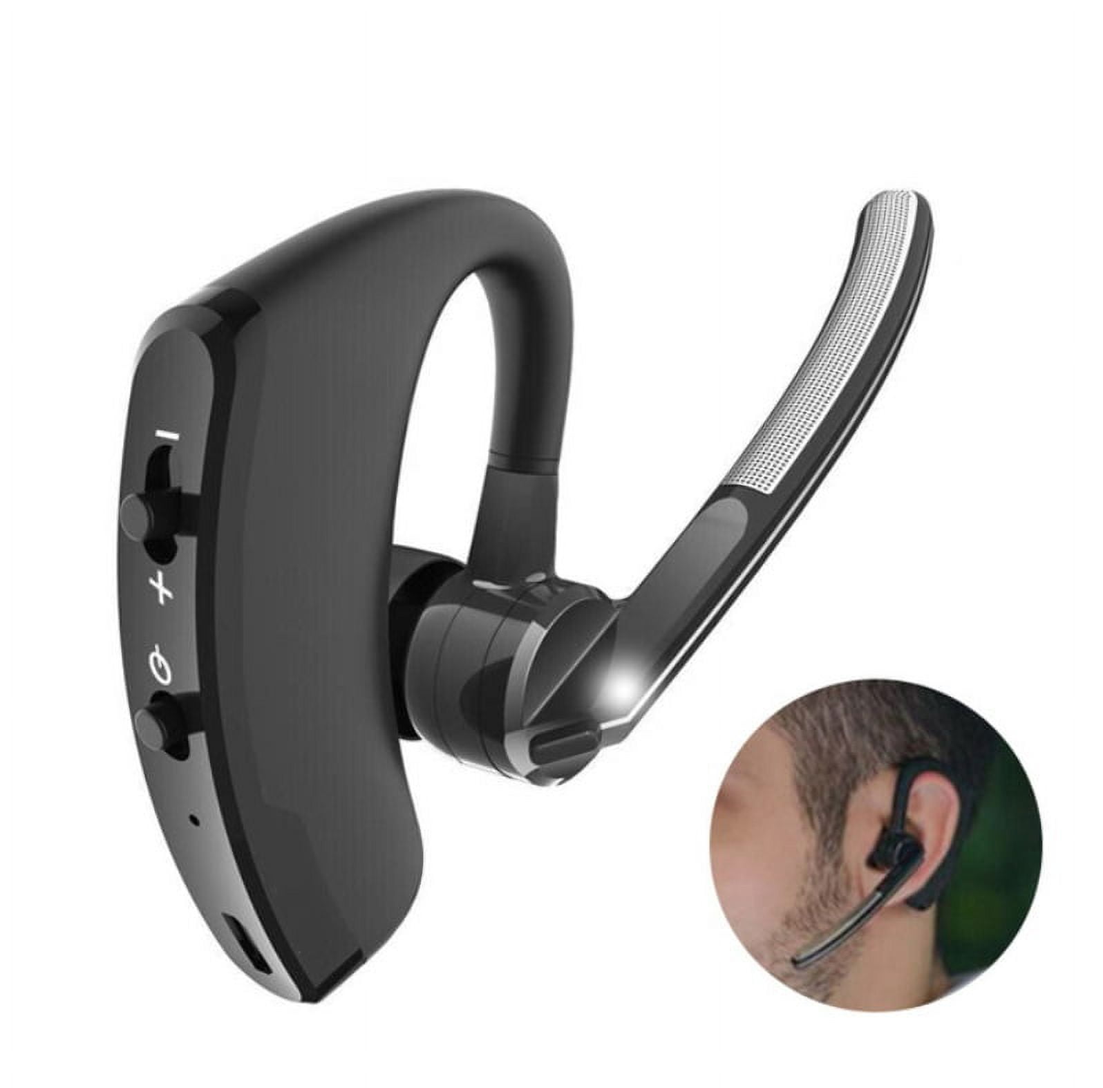 V8 Wireless Earphone Business Handsfree Call Headphone Noise Reduction Driving Sports Earbud With Mic Bass Headset Walmart