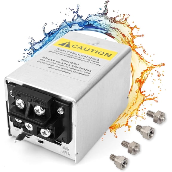 V8043F1036 Zone Valve Actuator Replacement Head Compatible with V8043F Series Valves