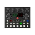 thumbnail image 1 of V8S External Bluetooth Sound Card Microphone Mixer for Live Streaming Broadcast, 1 of 11