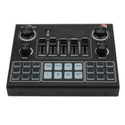 V9 Bt Sound Card USB Headset Microphone Webcast Live Streaming Sound Card Phone