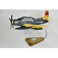 thumbnail image 1 of VA-35 Black Panthers AD-5  Skyraider Model, Navy, 1/33 Scale Model, Mahogany, 1 of 8