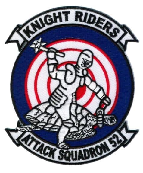 Knight Rider Patch VA-52 Knight Riders Squadron Patch – Sew On - Walmart.com