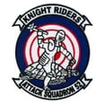 thumbnail image 1 of VA-52 Knight Riders Squadron Patch – Sew On, 1 of 1