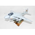thumbnail image 1 of VA-65 Fighting Tigers (1980) A-6 Intruder Model, 1/36th Scale, Mahogany, Navy, 1 of 8