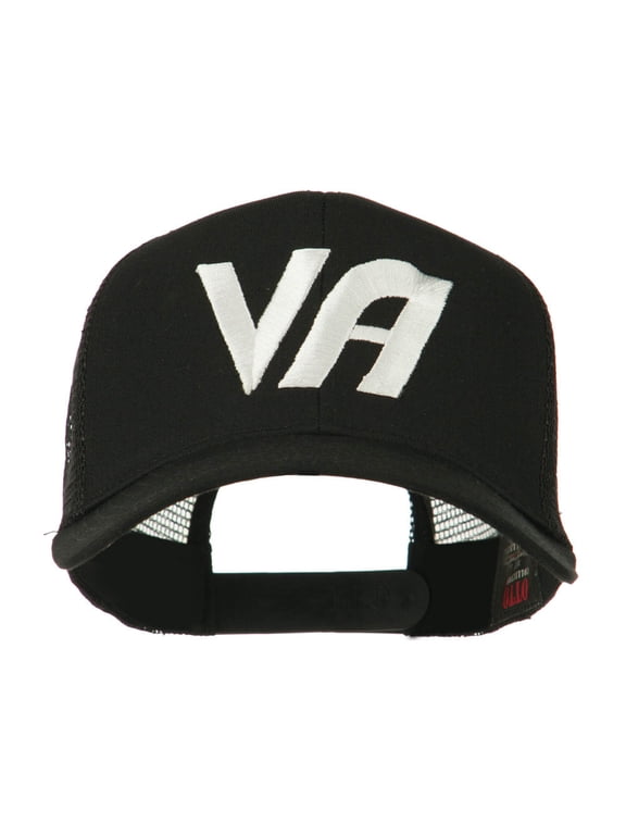 VA Virginia State Embroidered Cap - Black OSFM