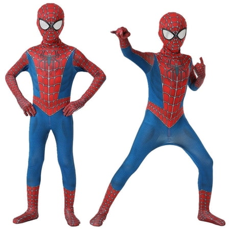 VAAT Spider Costume for Kids Superhero Cosplay Costume Superhero Costume Suits Kids Cosplay Jumpsuit 3D Style