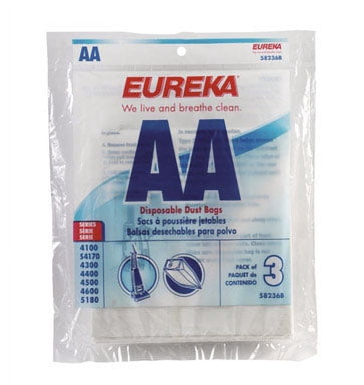 Sacchetti Eureka Victory Tipo Aa Aspirapolvere Verticale Sacchetti Per Aspirapolvere Eureka Victory – Tipo AA, 3 Pezzi, Per Modelli Verticali Powerline/World Vac Eureka Pocket - Foto 14