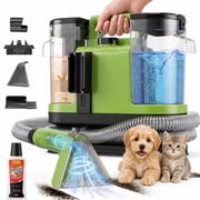 VACFORE Portable Carpet & Upholstery Spot Cleaner Machine, 18KPa Powerful Suction, Dual Tanks and Self-Cleaning Tool for Pet Stains, Couches, Rugs and Car Seats