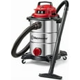 thumbnail image 1 of Vacmaster VOC812SF 1101 8-Gallon Premium Stainless Steel Wet/Dry Vacuum, Red Edition, 8 Gal, 1 of 7