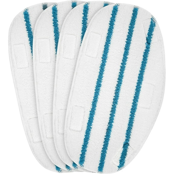 VACUSHOP 4 Pack Replacement Steam Mop Pads Cleaning Pad Fit for PurSteam ThermaPro 10-in-1