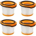 4 Packs Replacement Filters for Shark WANDVAC WS640 WS630