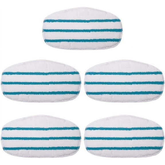 VACUSHOP 8 Pack Microfiber Steam Mop Pads Compatible with PurSteam ThermaPro 10-in-1
