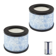 True HEPA Filter 2 Pack,Compatible with Miko Ibuki Air Purifier and Compatible with Miko Ibuki plus Air Purifier,Model C102,Removes 99.997 percent Smoke, Allergens