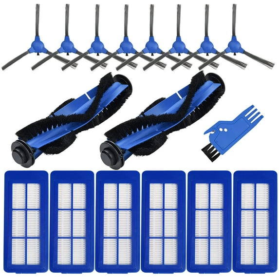 VACUSHOP Replacement Parts for Eufy RoboVac G30 G32 11S Max Accessories Kit Brush Filter for RoboVac 15C Max 30C Max 35c Max 15t Max 39 Max Series Edge Verge Hybrid G10 G20