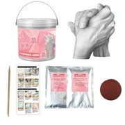 VAFFUL Hand Casting Kit, Three-Dimensional Hand Model Plaster Clone Model Homemade Commemorative Gift Crafts Valentine's Day couple