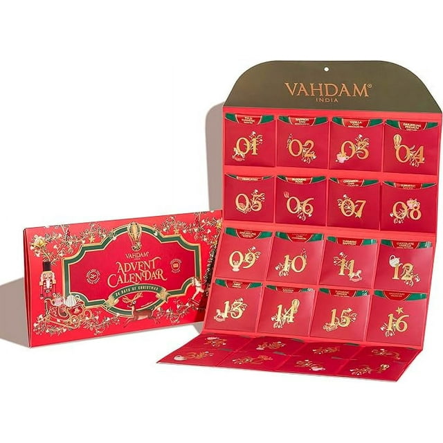 VAHDAM Advent Calendar Loose Leaf 2023 Limited Edition Folding Gift