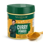 VAHDAM Curry Powder Spice Blend, 1.76 oz Tin | Authentic Indian Curry Seasoning with Coriander, Turmeric, Cumin & Fennel