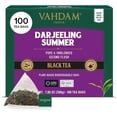 thumbnail image 1 of VAHDAM Darjeeling Black Tea Bags, 100 Count | Second Flush Darjeeling Tea, Individually Wrapped, High Caffeine, Non-GMO, Gluten-Free, 1 of 6