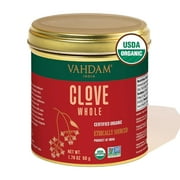 VAHDAM, Organic Clove Whole (1.76oz) Gluten Free, Non GMO, Single Origin Spice, Direct from Source