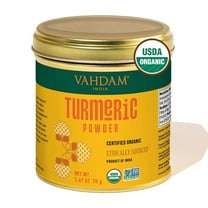 VAHDAM, Organic Turmeric Powder (2.47oz) Gluten-Free, Single Origin Spice, Direct from Source