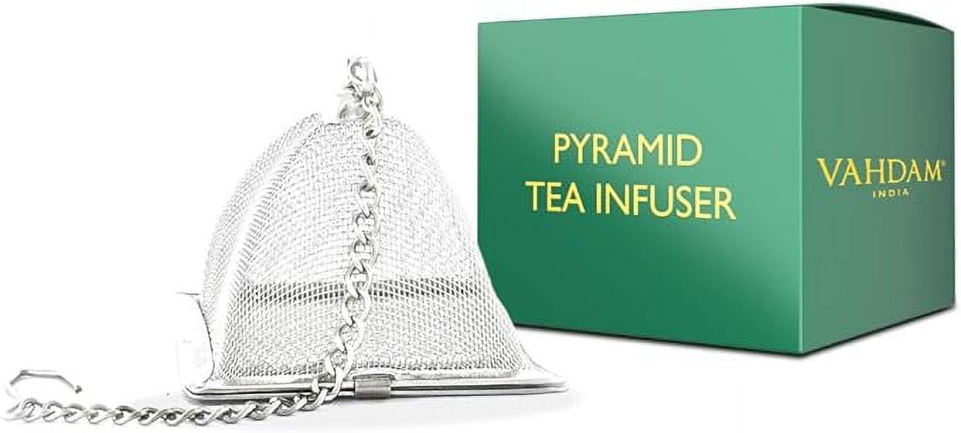 VAHDAM, Pyramid Tea Infuser Tea Infusers for Loose Tea 18/8