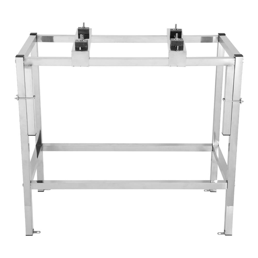 VAHIGCY Air Conditioner Stand Steel Air Handler Stand Heat Pump Stand Split AC Stand Ground Stand Bracket with Rubber Pads for Split Air Conditioner Heat Pumps beneficial