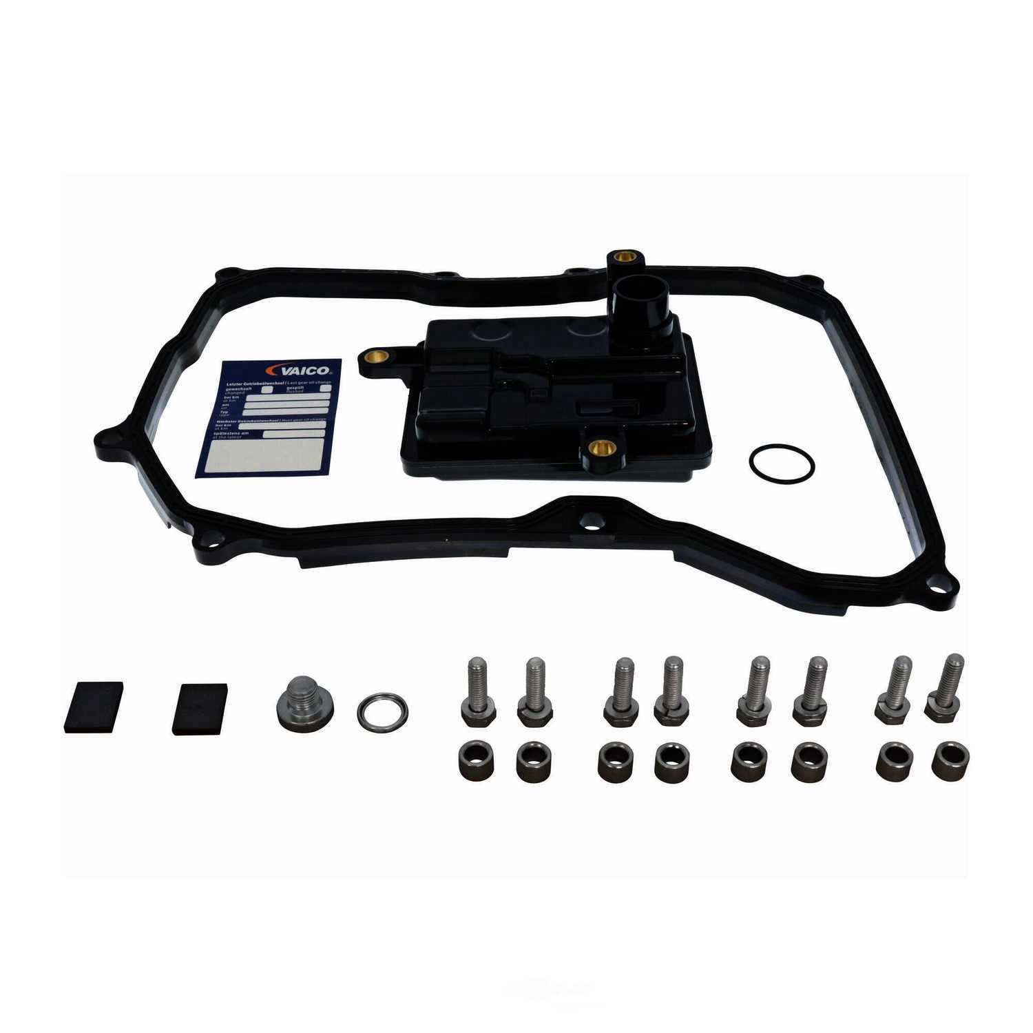 VAICO V10-8038-BEK Filter W/ Oil Pan Gasket, Instl Hardware, Filter W/ Oil Pan Gasket, Instl