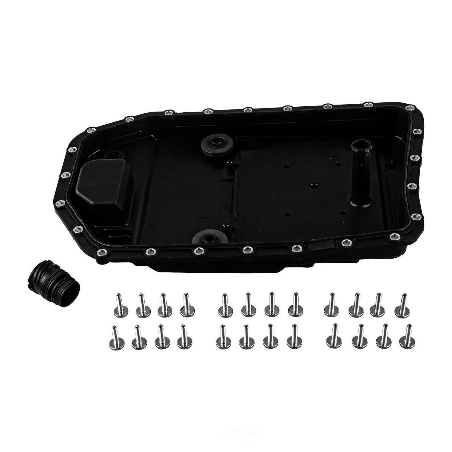 VAICO V20-2089-BEK Oil Pan W/ Gasket, Plug Housing,, Instl Hardware, Oil Pan W/ Gasket, Plug