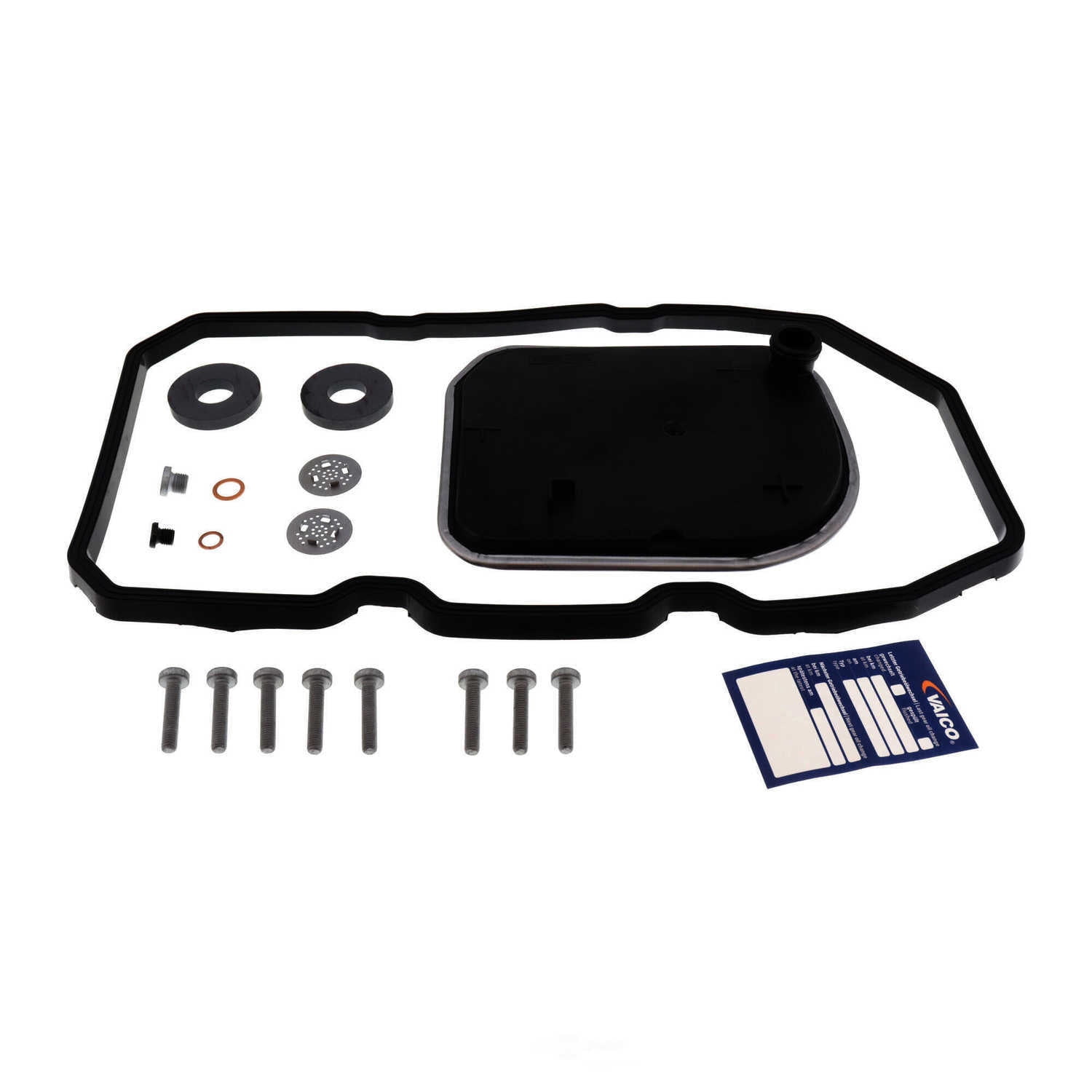 VAICO V30-2252-BEK Filter W/ Oil Pan Gasket, Instl Hardware, Filter W/ Oil Pan Gasket, Instl