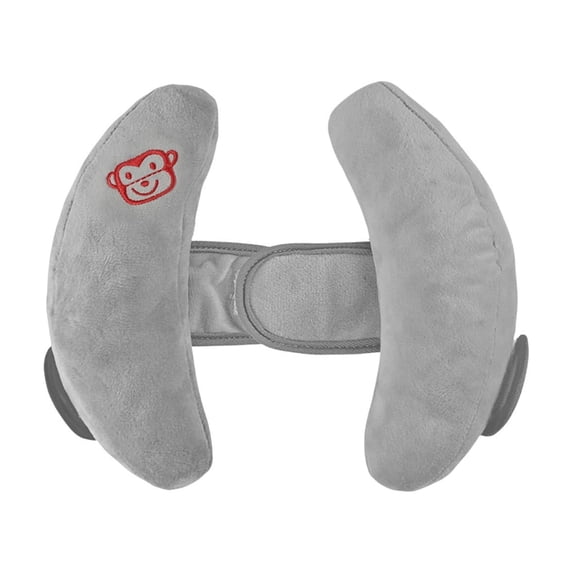 VAIFTILNO Adjustable Head Neck Support Pillow, Soft Travel Pillow Cushion for Car Seat, Travel Neck Pillow for Driving, 9.06 x 9.06 x 3.35 in (More Colors)