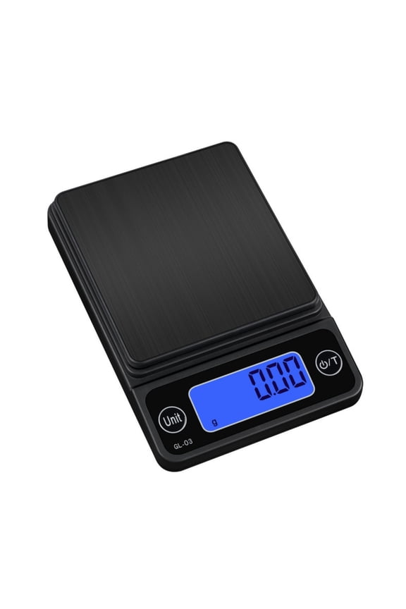 Digital Milligram Jewelry, 500g - 0.01g Precision, LED Digital Display, Mini Multi-Function Gram Scale