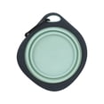 thumbnail image 1 of VAIFTILNO Portable Dog Bowl Pet Collapsible Bowl, Flexible Rubber Travel Container for Water & Food, Outdoor Dining Cup with Hook (More Colors), 1 of 7