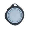 thumbnail image 1 of VAIFTILNO Portable Dog Bowl Pet Collapsible Bowl, Flexible Rubber Travel Container for Water & Food, Outdoor Dining Cup with Hook (More Colors), 1 of 7