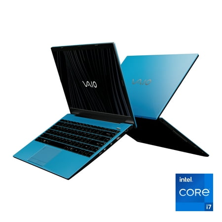 VAIO 14.1", FHD, Intel Core i7-1255U, 16GB RAM, 1TB SSD, Quad Core, Fingerprint Scanner, THX Spatial Audio, 2MP Camera, HDMI, Windows 11 Home, Blue