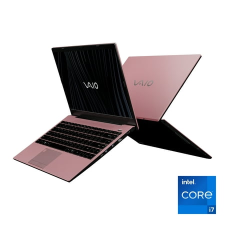 VAIO 14.1", FHD, Intel Core i7-1255U, 16GB RAM, 1TB SSD, Quad Core, Fingerprint Scanner, THX Spatial Audio, 2MP Camera, HDMI, Windows 11 Home, Rose Gold