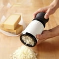 thumbnail image 1 of JUSEO Heavy-Duty Rotary Cheese Grater Handheld Kitchen Tool for Parmesan Cheddar Butter Ginger Shredder Home Cooking Cutter(As Show), 1 of 9