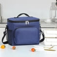 thumbnail image 1 of JUSEO Insulated Lunch Bag, Thermal Tote Bag, Blue Storage and Organization, 1 of 6