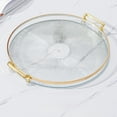 thumbnail image 1 of JUSEO Round Serving Tray, Clear Kitchen & Dining, 1 of 6