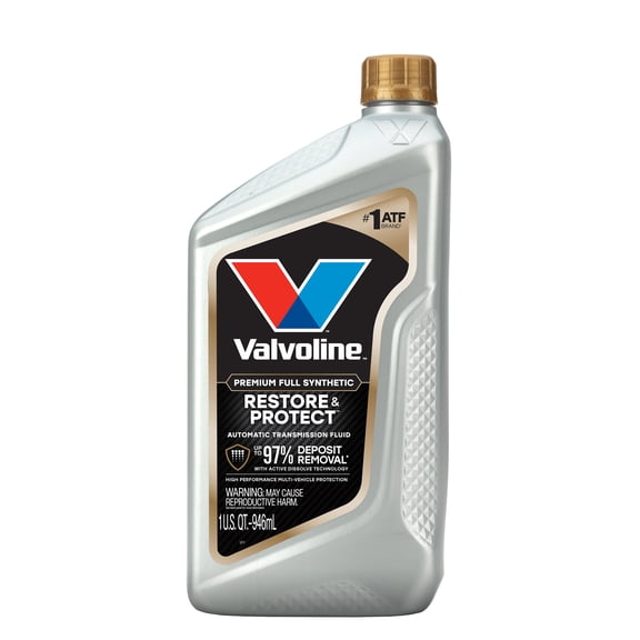 Valvoline Restore & Protect Premium Full Synthetic Automatic Transmission Fluid 1 Quart