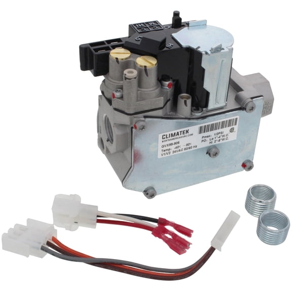 VAL9031 - ClimaTek Upgraded Furnace Control Gas Valve Nat / LP Fits American Standard