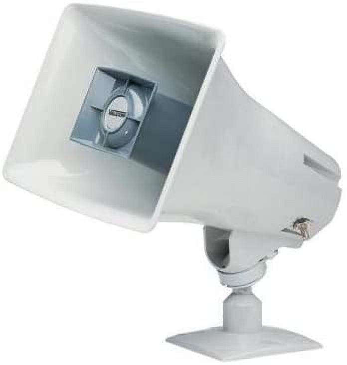 VALCOM VC-V-1030C-GY 5 Watt 1 Way Paging Horn - Gray White Box by Valcom