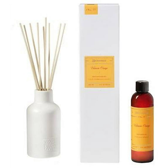 VALENCIA ORANGE Aromatique Reed Diffuser Gift Set Ceramic Vessel