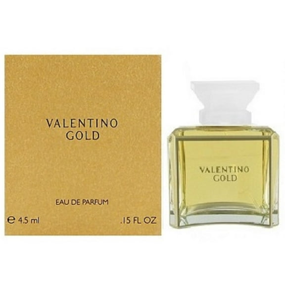 VALENTINO GOLD * Valentino 0.15 oz / 7.5 ml Miniature EDP Women Perfume Splash