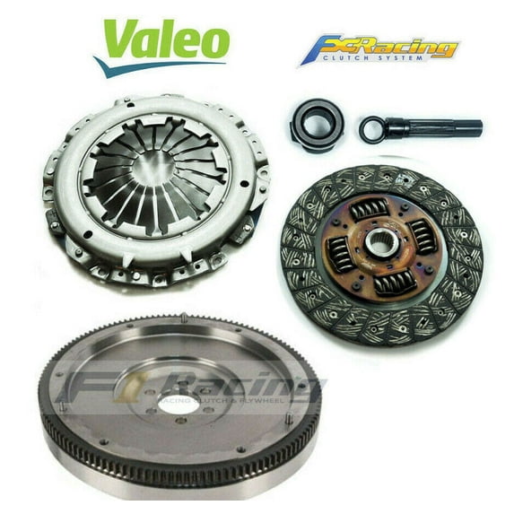 VALEO-FX DISC CLUTCH KIT+FLYWHEEL FITS 99-06 VW BEETLE GOLF JETTA GASOLINE MK4