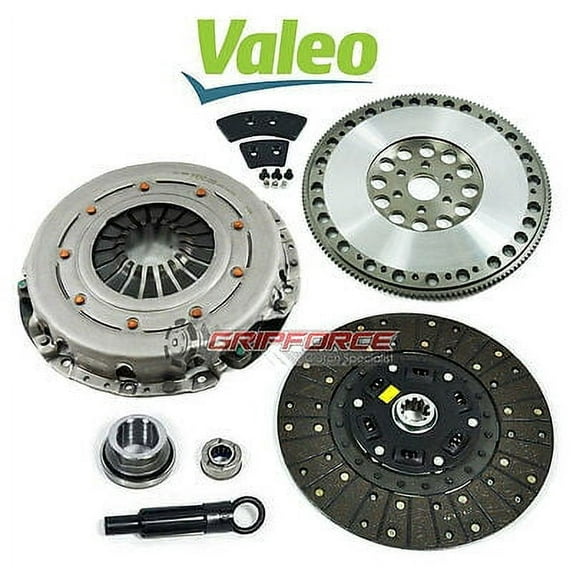VALEO KING COBRA STAGE 1 CLUTCH KIT & 17 LBS RACE FLYWHEEL FITS MUSTANG GT LX5.0