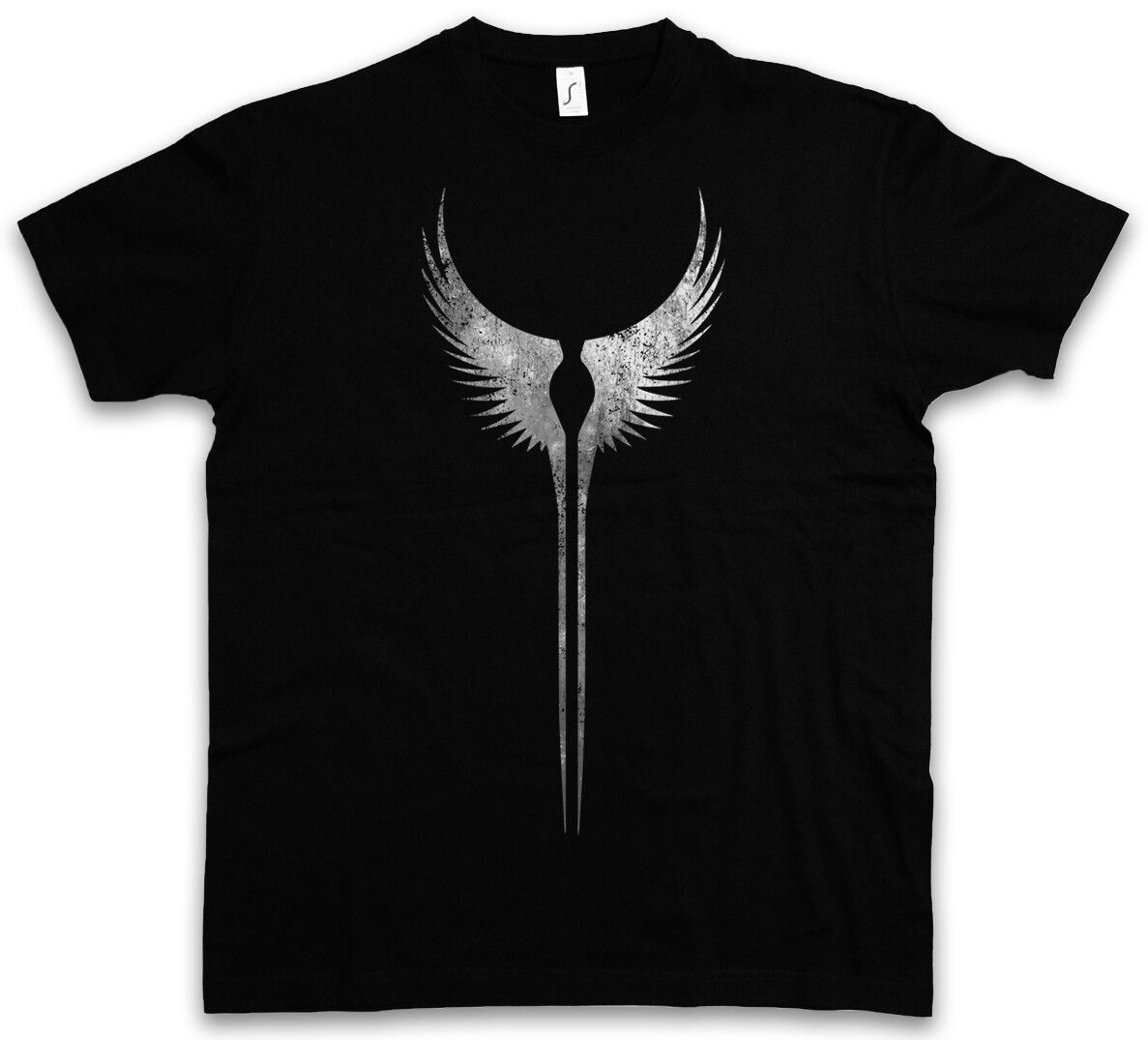 VALKYRIE WINGS T-SHIRT Symbol Walküren Walküre Walhall Walhalla Ravens ...